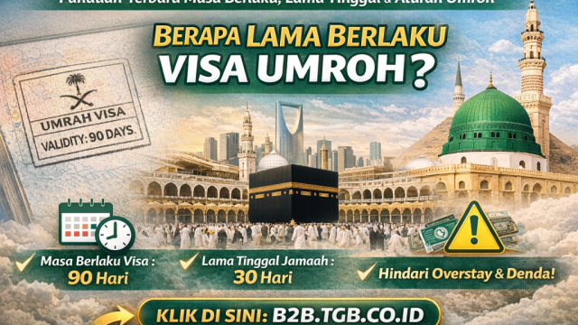 Berlaku berapa lama Visa Umroh ?